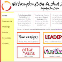 Northampton Bible Festival screenshots